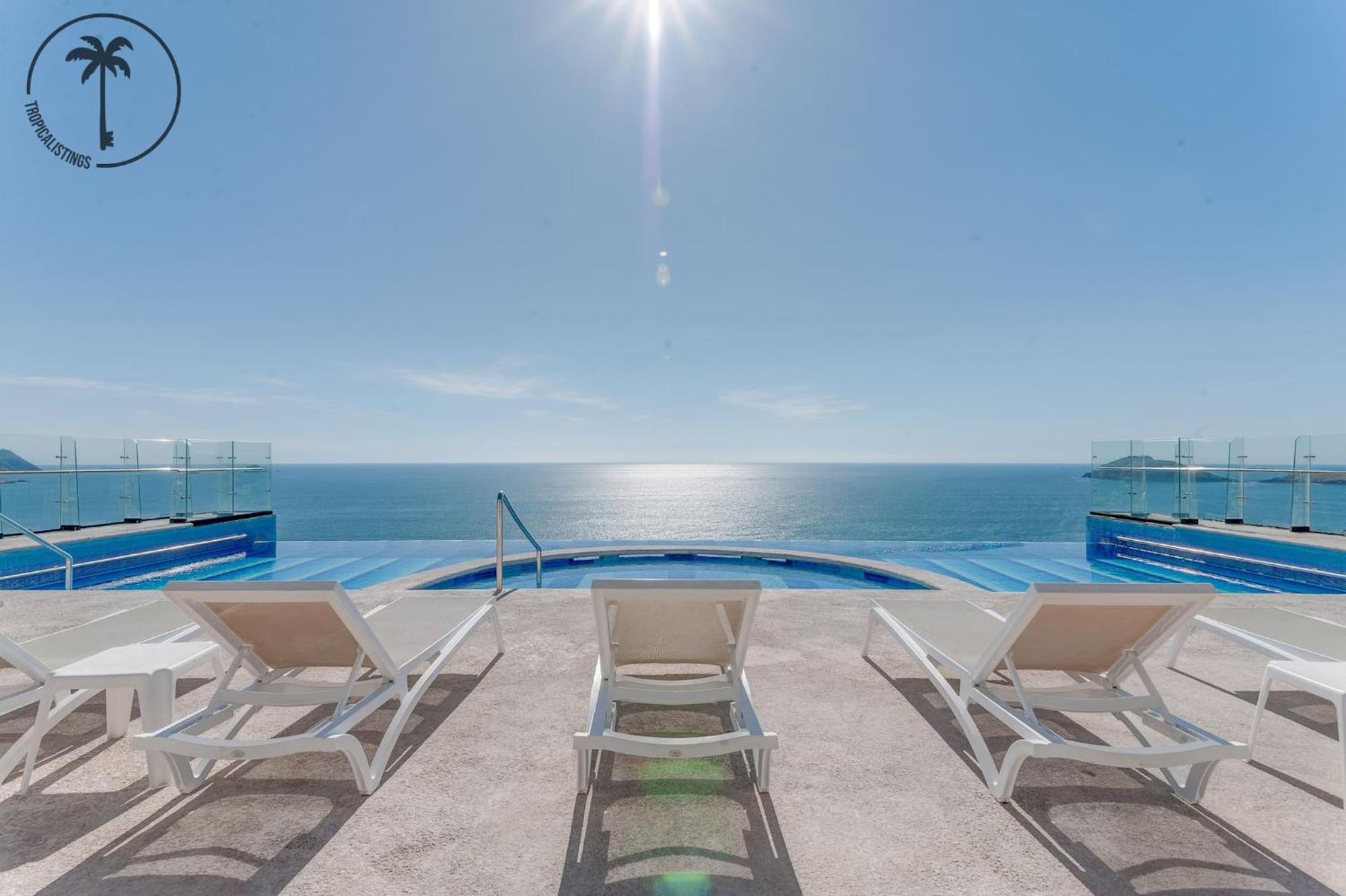 Апартаменты Terraza Con Vista Al Mar, Bbq Y Piscina Масатлан Экстерьер фото